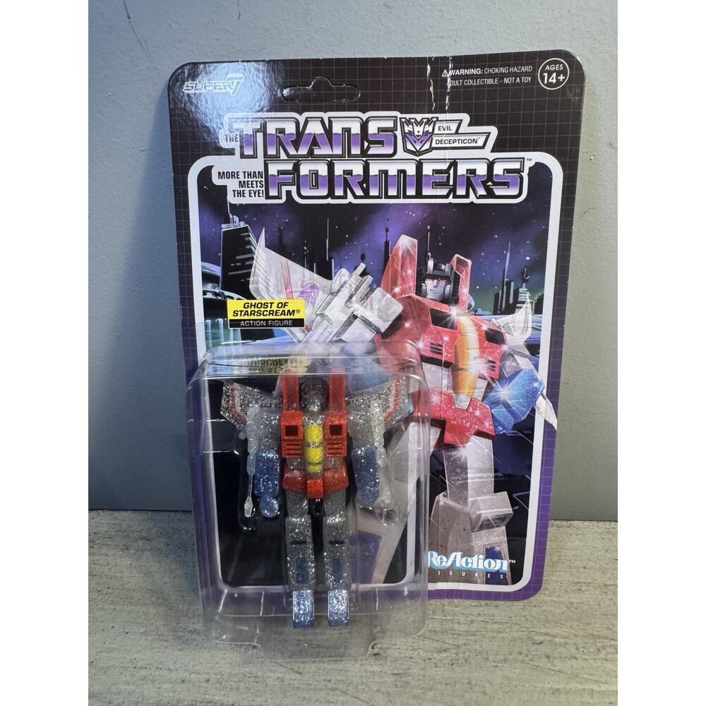 Stars Team Ghost Of Starscream Super 7 Reaction